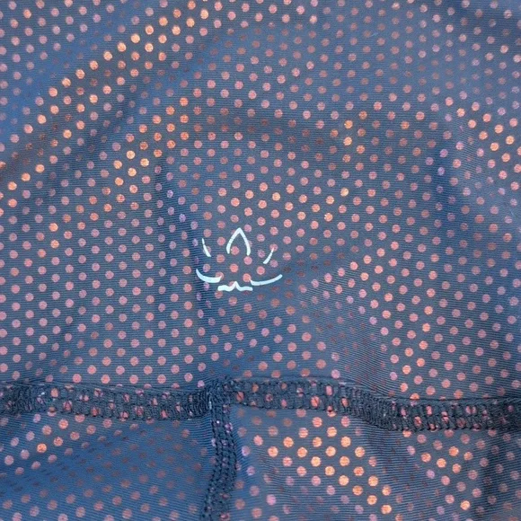 Beyond Yoga Spot On High Waisted Metallic Polka Dot Leggings Size XS - Picture 2 of 9